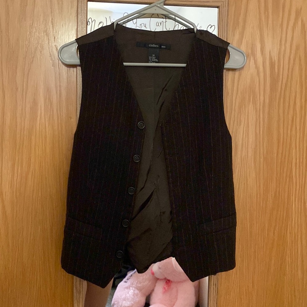 Brown vest